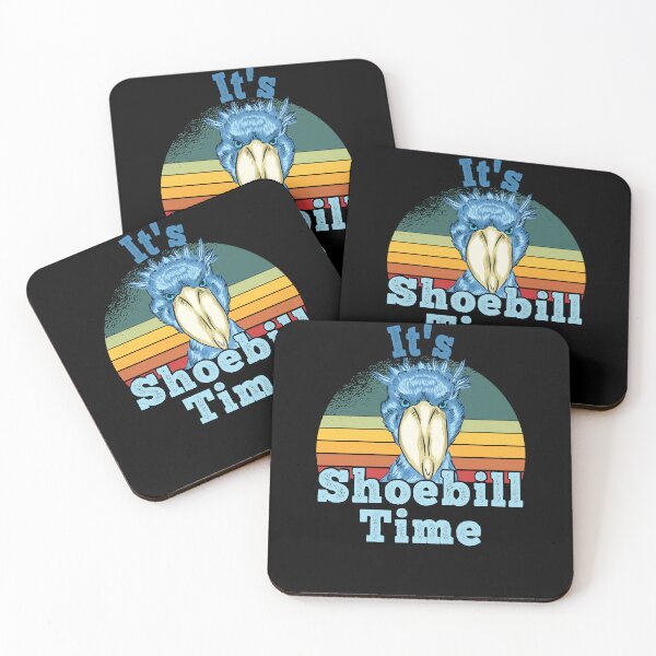 Item preview, Shoebill Retro Sunset African Bird Design designed and sold by ZzCorezZ.