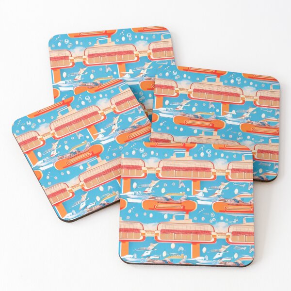 Item preview, Ferry Boat Scrub Pattern designed and sold by Aryabek.