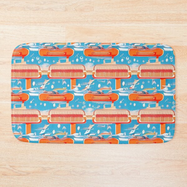 Item preview, Ferry Boat Scrub Pattern designed and sold by Aryabek.