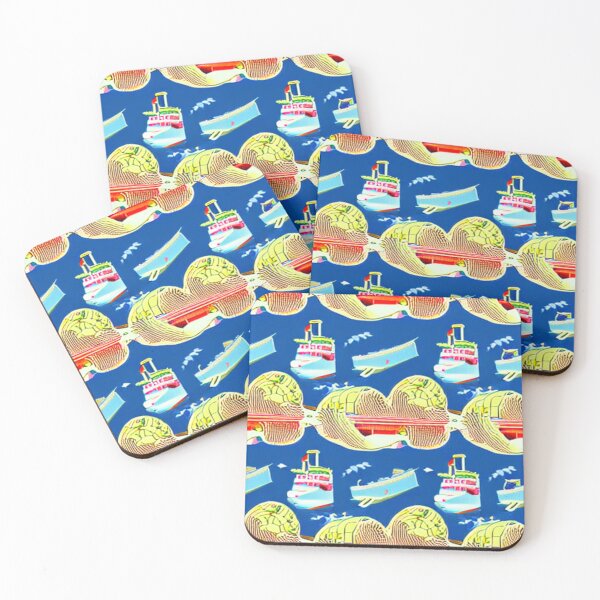 Item preview, Ferry Boat Pattern designed and sold by Aryabek.