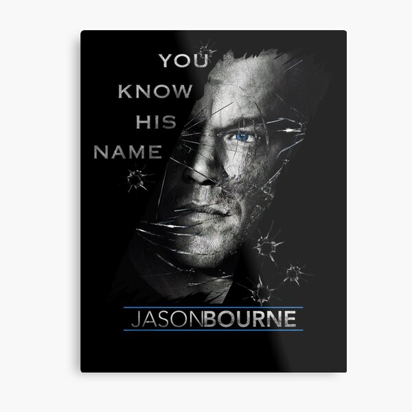Jason Bourne Metal Print