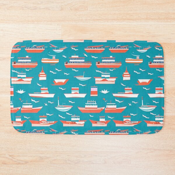 Item preview, Ferry Boat Pattern designed and sold by Aryabek.