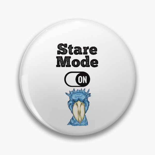 Item preview, Shoebill Stare Mode On African Bird Design designed and sold by ZzCorezZ.