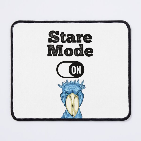 Item preview, Shoebill Stare Mode On African Bird Design designed and sold by ZzCorezZ.