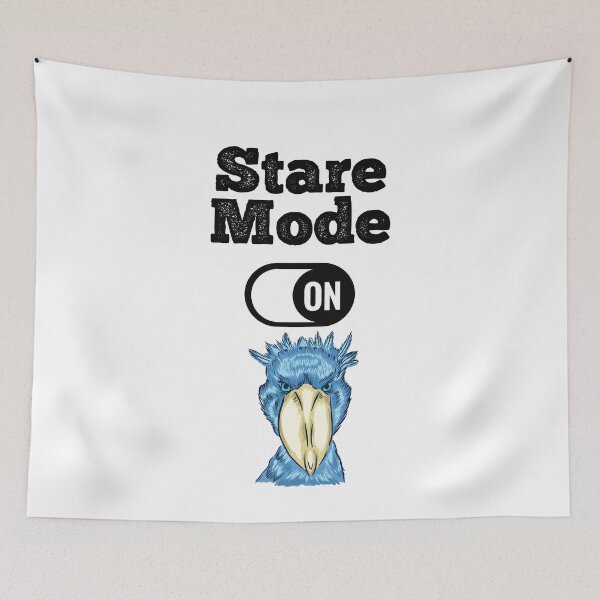 Item preview, Shoebill Stare Mode On African Bird Design designed and sold by ZzCorezZ.