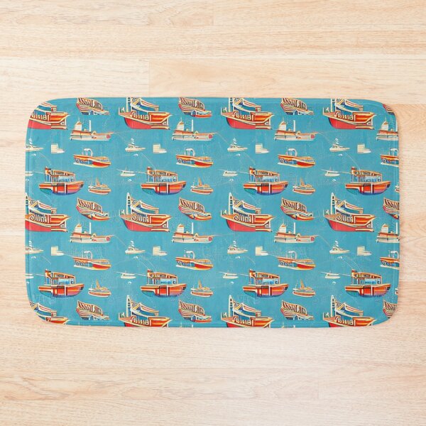 Item preview, Ferry Boat Scrub Pattern designed and sold by Aryabek.