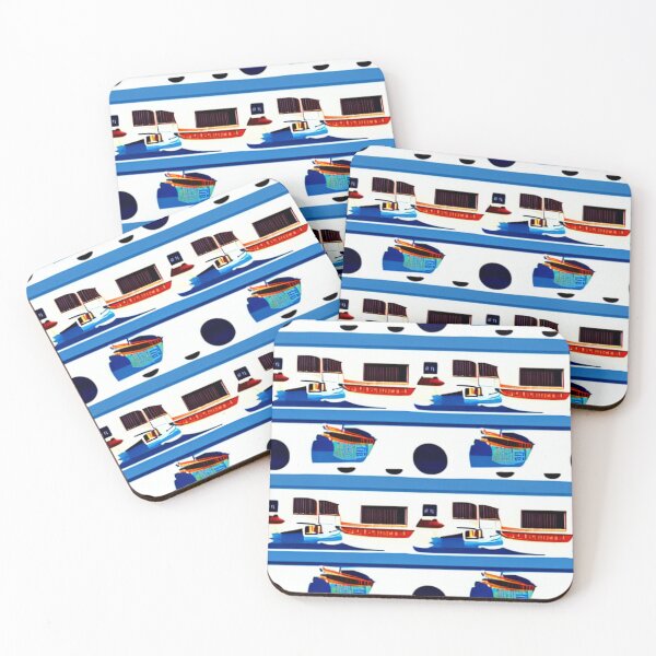 Item preview, Ferry Boat Pattern designed and sold by Aryabek.