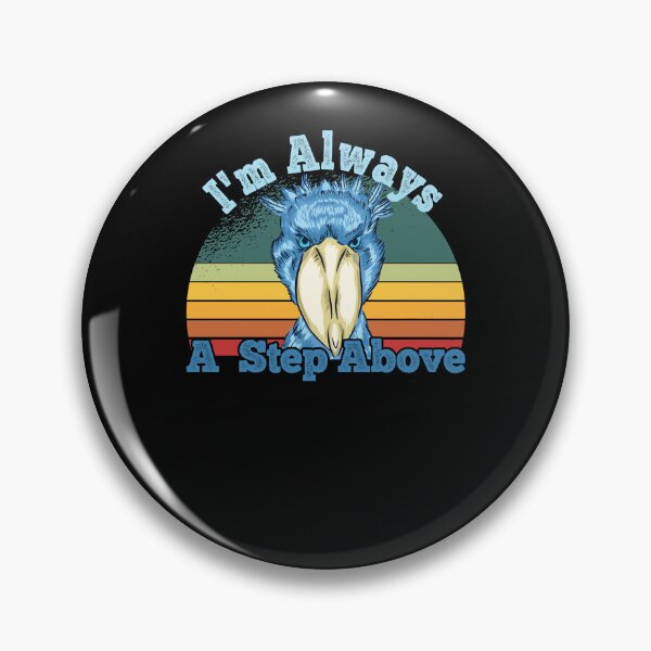 Item preview, Shoebill Retro Sunset African Bird Design designed and sold by ZzCorezZ.