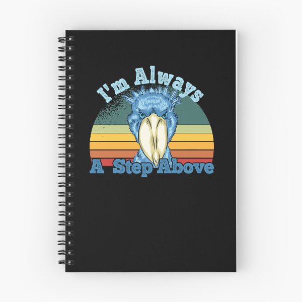 Item preview, Shoebill Retro Sunset African Bird Design designed and sold by ZzCorezZ.