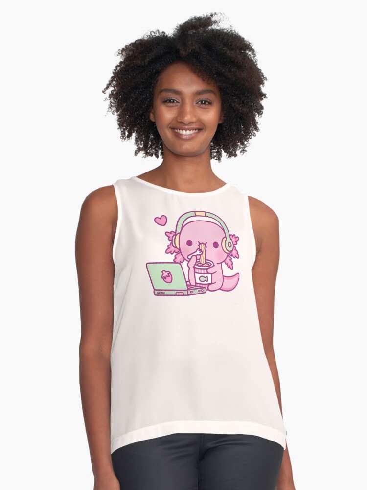 Vista previa del artículo con la obra «Blusa sin mangas», diseñado y vendido por rustydoodle.