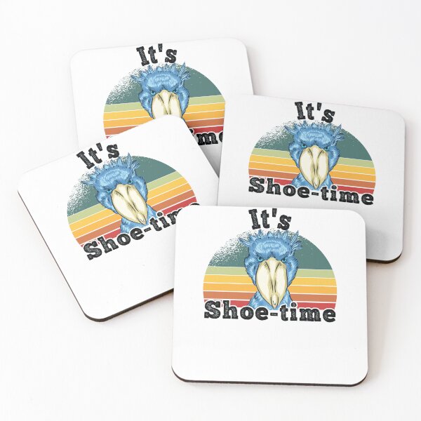 Item preview, Shoebill Retro Sunset African Bird Design designed and sold by ZzCorezZ.