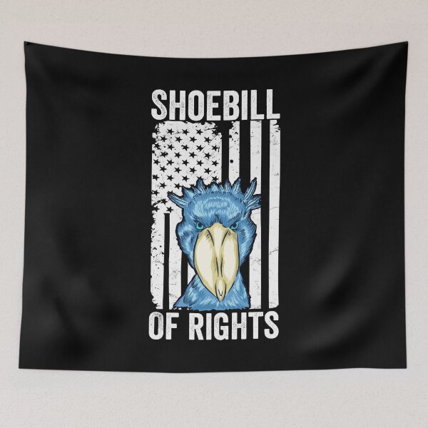 Item preview, Shoebill Bill of Rights African Bird Design designed and sold by ZzCorezZ.