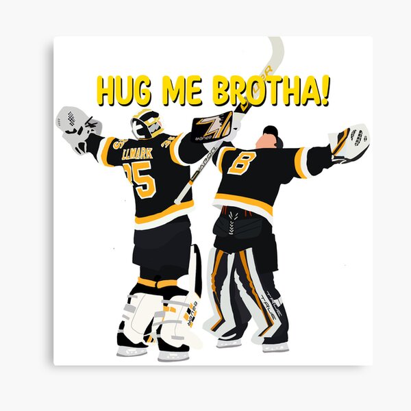 GOALIE HUG SHIRT Linus Ullmark And Jeremy Swayman Boston Bruins