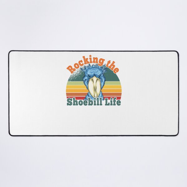 Item preview, Shoebill Retro Sunset African Bird Design designed and sold by ZzCorezZ.