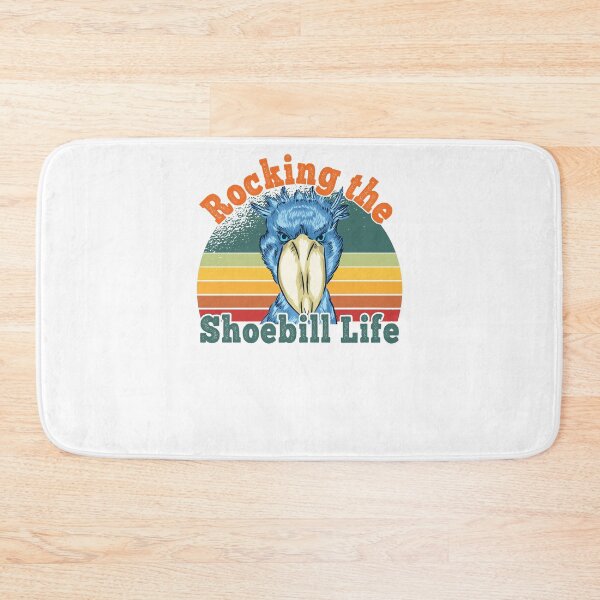 Item preview, Shoebill Retro Sunset African Bird Design designed and sold by ZzCorezZ.