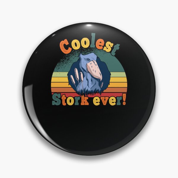 Item preview, Shoebill Retro Sunset African Bird Design designed and sold by ZzCorezZ.