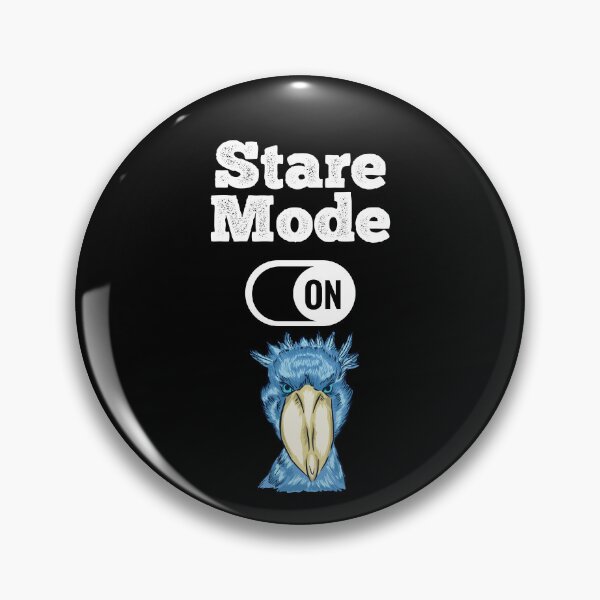 Item preview, Shoebill Stare Mode On African Bird Design designed and sold by ZzCorezZ.