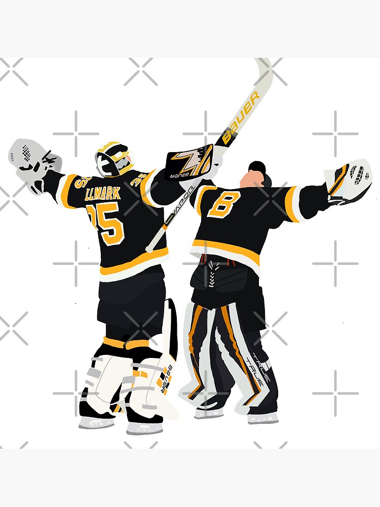 Goalie hugs after each 'W' = a whole lotta love in Boston this