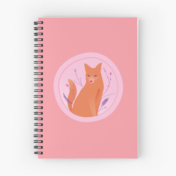 Item preview, Orange Fox in Pink designed and sold by Meaza.