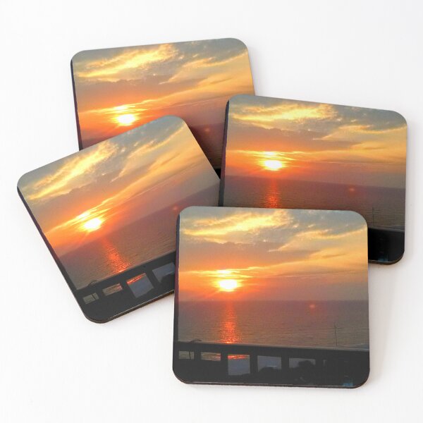 Item preview, PCB balcony sunset designed and sold by 1WilanrodStudio.