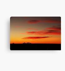Denver Sunrise. Canvas Print