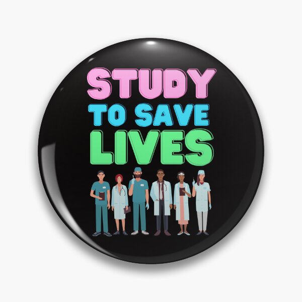 Item preview, Study To Save Lives designed and sold by crizzycreates.