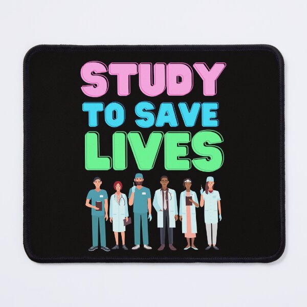Item preview, Study To Save Lives designed and sold by crizzycreates.