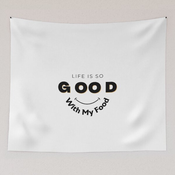 Item preview, life is so good with my food designed and sold by Hassandarin.