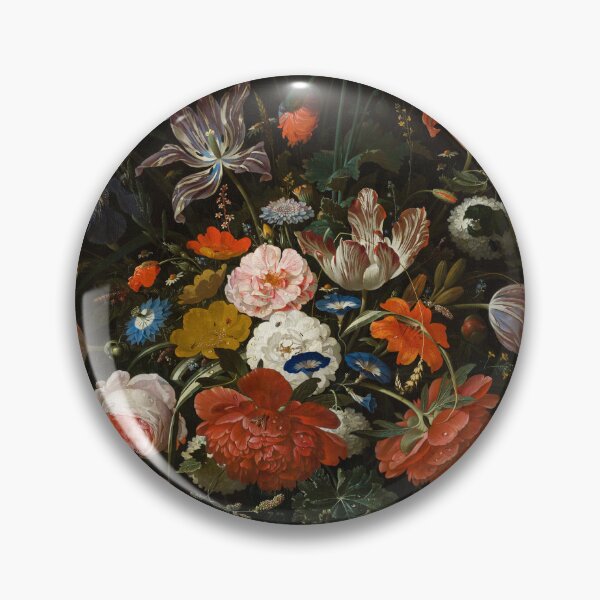 Item preview, Flowers in a Glass Vase by Abraham Mignon, 1670 designed and sold by linggalibrary.
