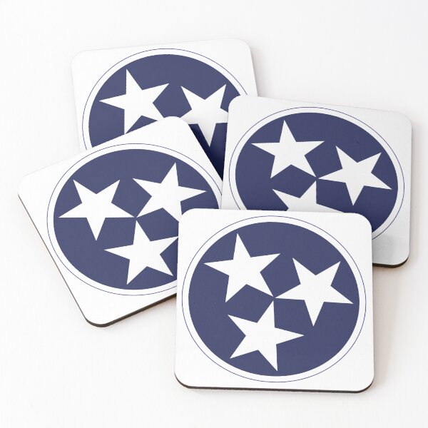 Item preview, Tennessee Tri Star - Blue designed and sold by fergyfilms.