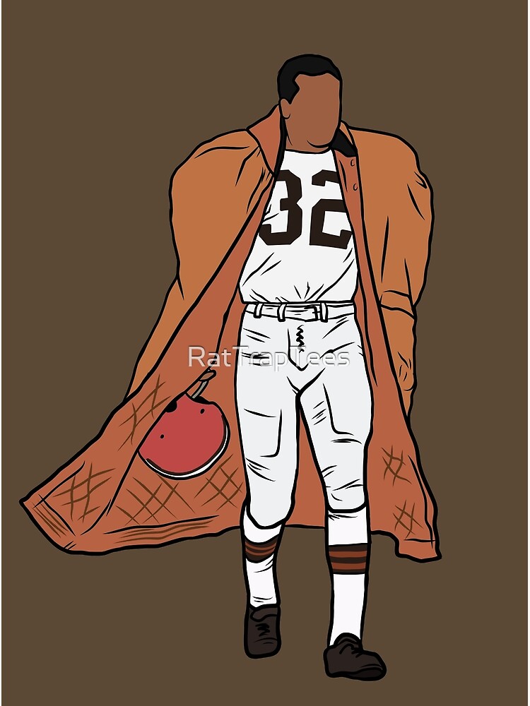 Jim Brown 32 Cleveland Browns Hoodie -  Worldwide Shipping