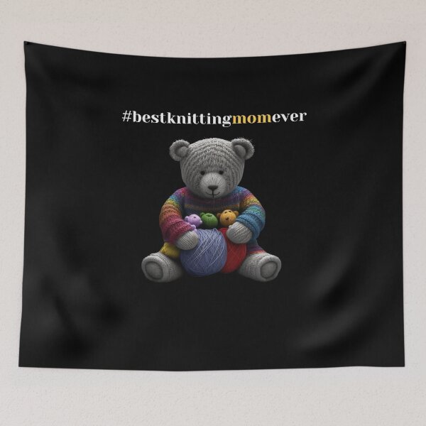 Item preview, Best Knitting Mom Ever - Tshirt designed and sold by CircaModern.