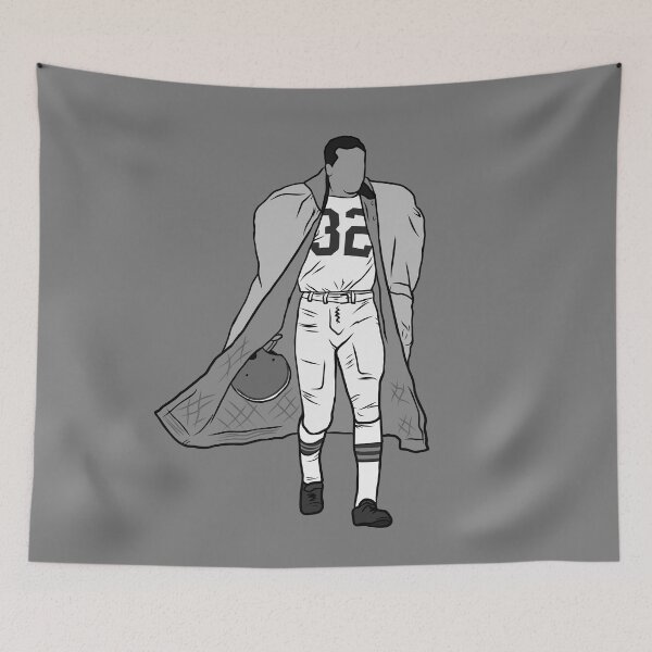 Item preview, Jim Brown Iconic Walk-Off (Black and White) designed and sold by RatTrapTees.