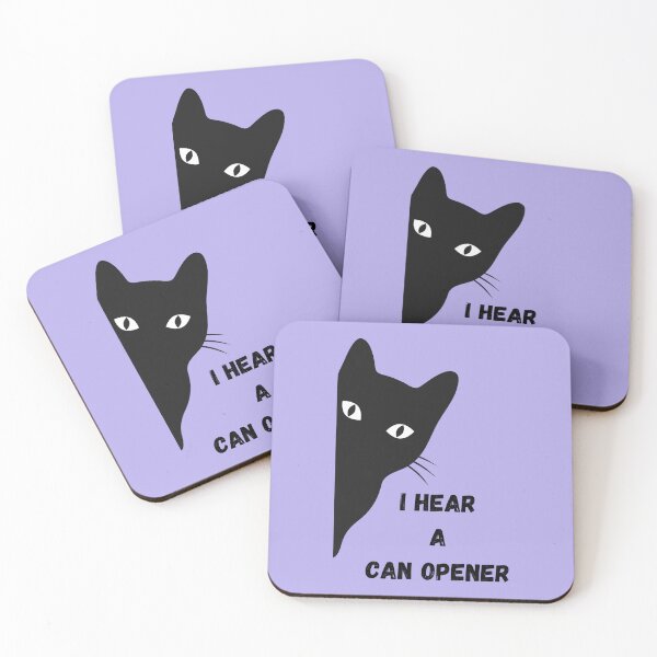 Item preview, I Hear a Can Opener Funny cat designed and sold by RogerWBDesigns.