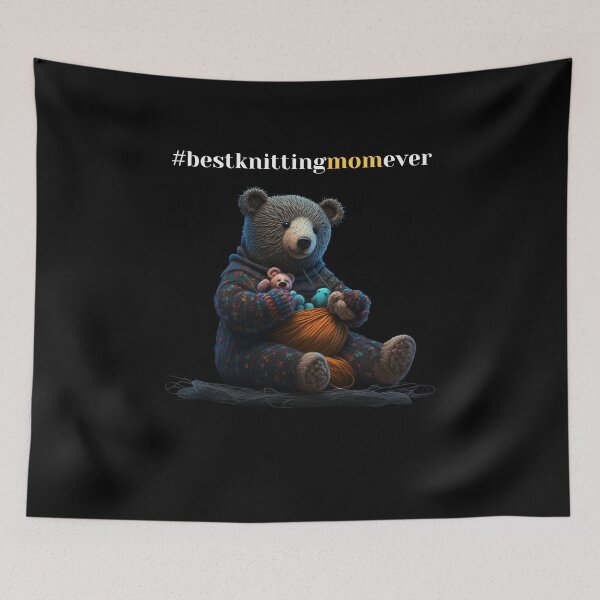 Item preview, Best Knitting Mom Ever - Tshirt designed and sold by CircaModern.