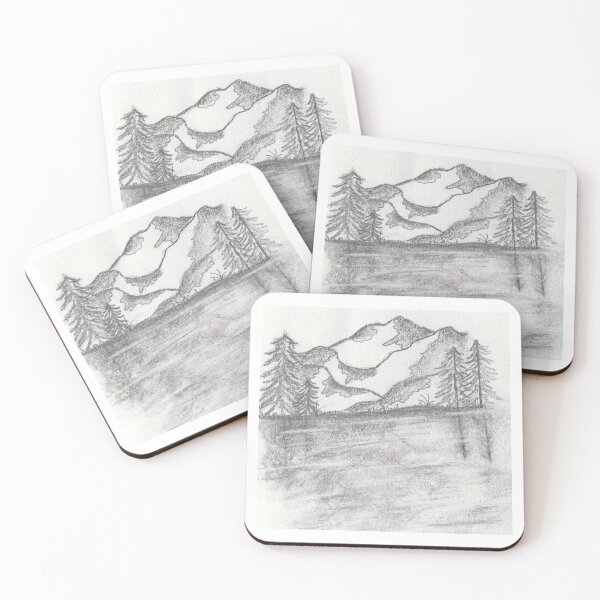 Item preview, Mountain Drawing designed and sold by Emma Marble.