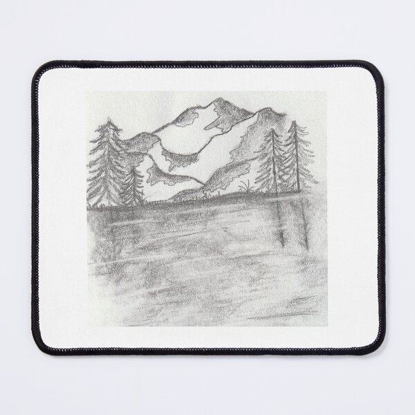 Item preview, Mountain Drawing designed and sold by Emma Marble.