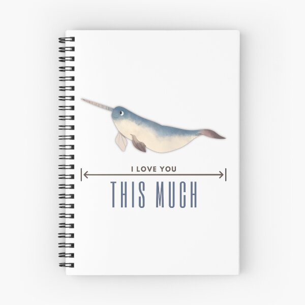 Item preview, I Love You Narwhal designed and sold by Mettlework.