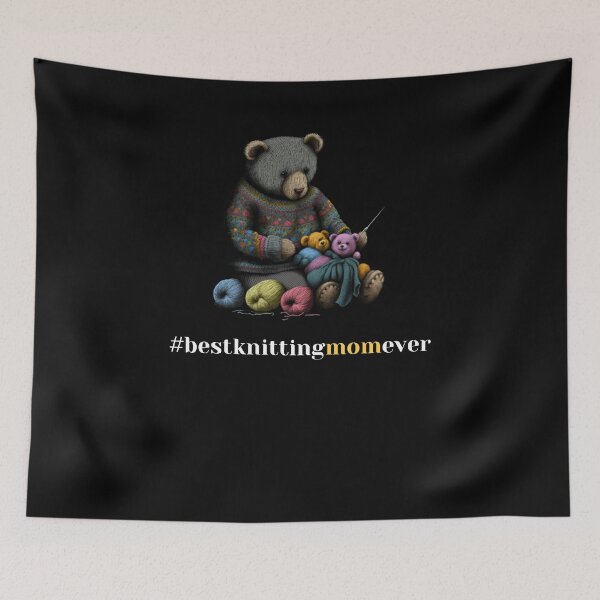 Item preview, Best Knitting Mom Ever - Tshirt designed and sold by CircaModern.