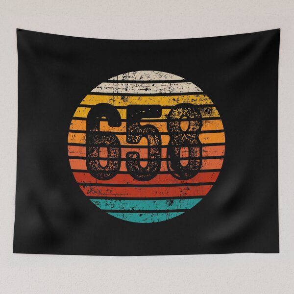 Item preview, Distressed Vintage Sunset 658 Area Code designed and sold by Gold Wings Tees.