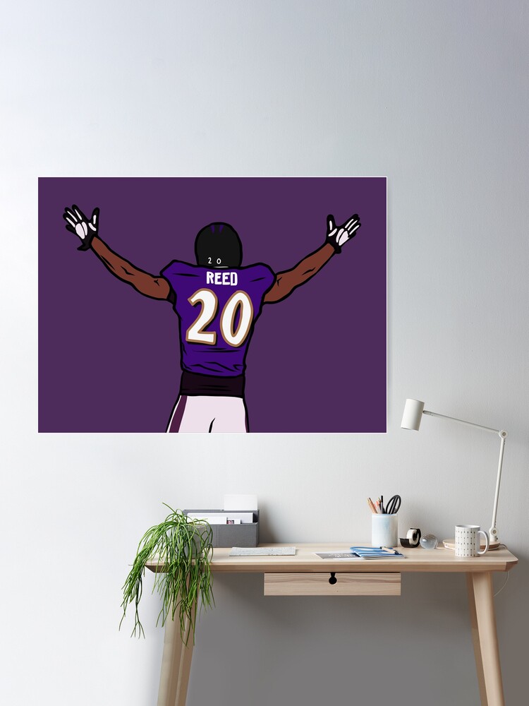 Ed Reed Embrace The Crowd Sticker for Sale by RatTrapTees