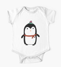 Christmas Penguin One Piece - Short Sleeve