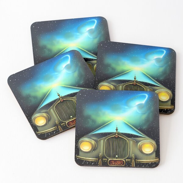 Item preview, Classic car bumper galaxy designed and sold by BigBrainArtwork.