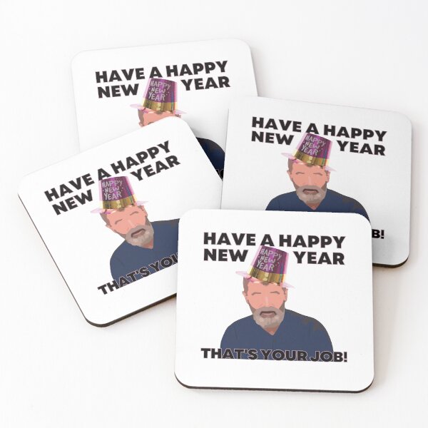 Item preview, Roy Keane Happy New Year Job designed and sold by porterpouts.