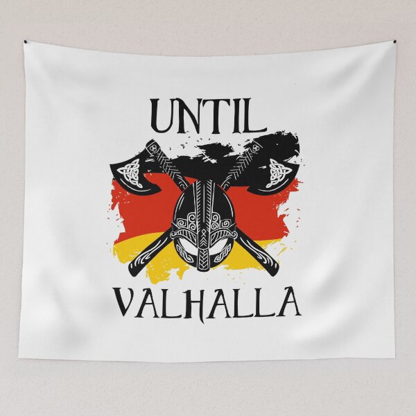 Item preview, Until Valhalla -  German Flag designed and sold by Georgy09.