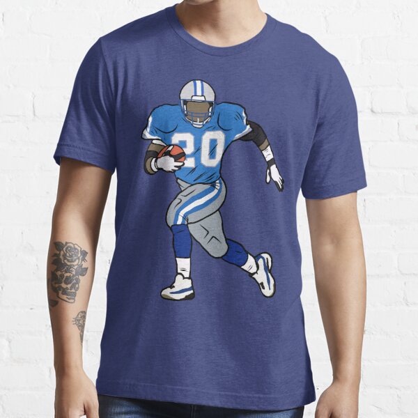 Barry Sanders Running Kids T-Shirt for Sale by RatTrapTees