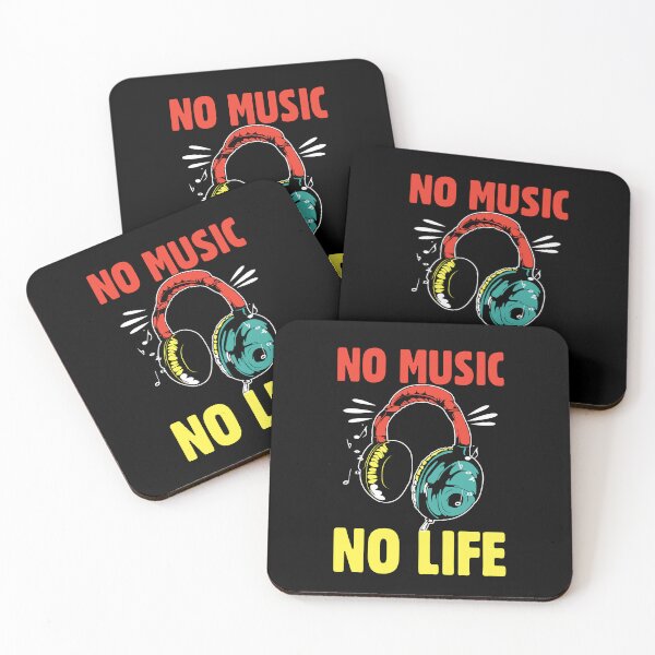 Item preview, No Music No Life Music Lover Musician Musical Instrument designed and sold by GrumpyDadCo.