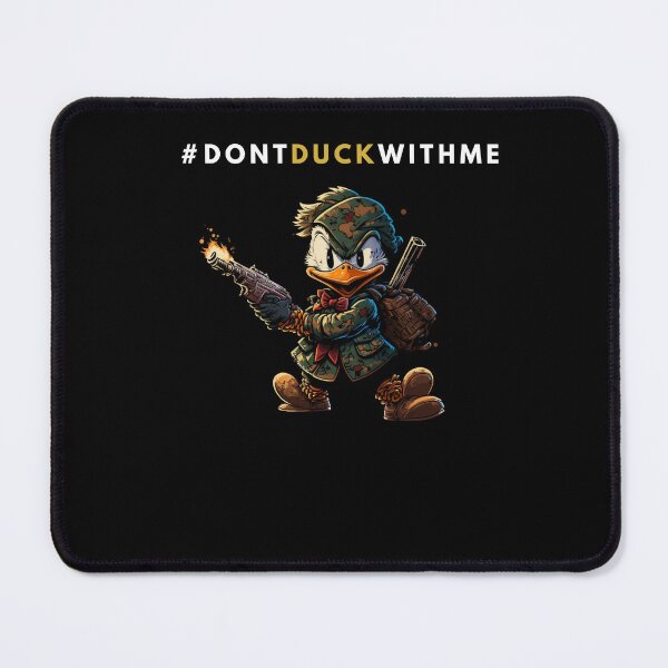 Item preview, Funny Duck - Dont Duck with me - Funny Duck with Gun designed and sold by CircaModern.