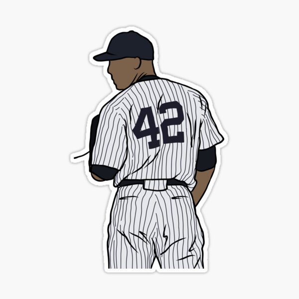 Baseball - Yankees Retired Numbers - Mariano Rivera Sticker for Sale by  DaSportsMachine