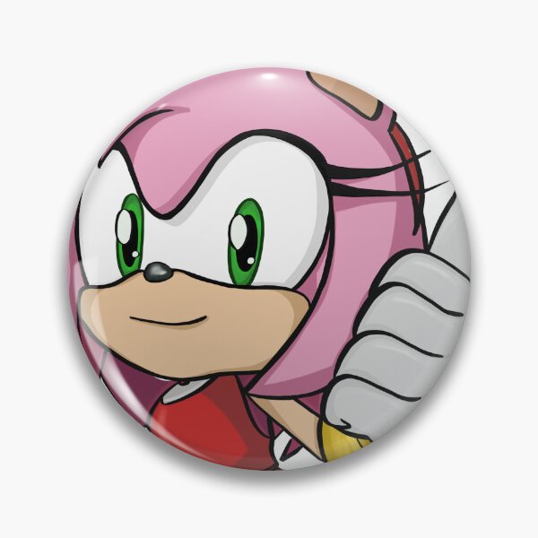 Item preview, Sonic the HedgeHog Amy Thumbs Up designed and sold by LindseyWieb.